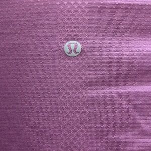 Lululemon Purple Women's Cropped Swiftly Tech Tee